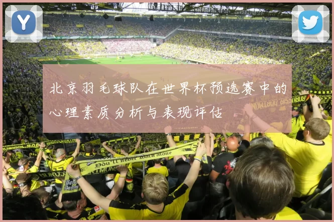 北京羽毛球队在世界杯预选赛中的心理素质分析与表现评估