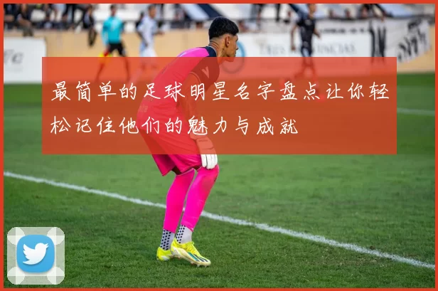 最简单的足球明星名字盘点让你轻松记住他们的魅力与成就