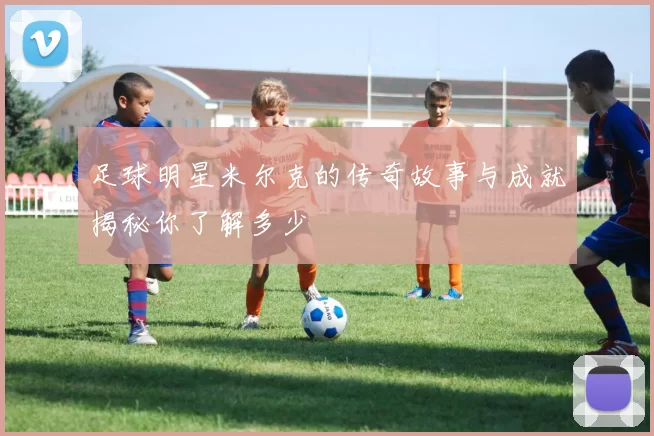 足球明星米尔克的传奇故事与成就揭秘你了解多少